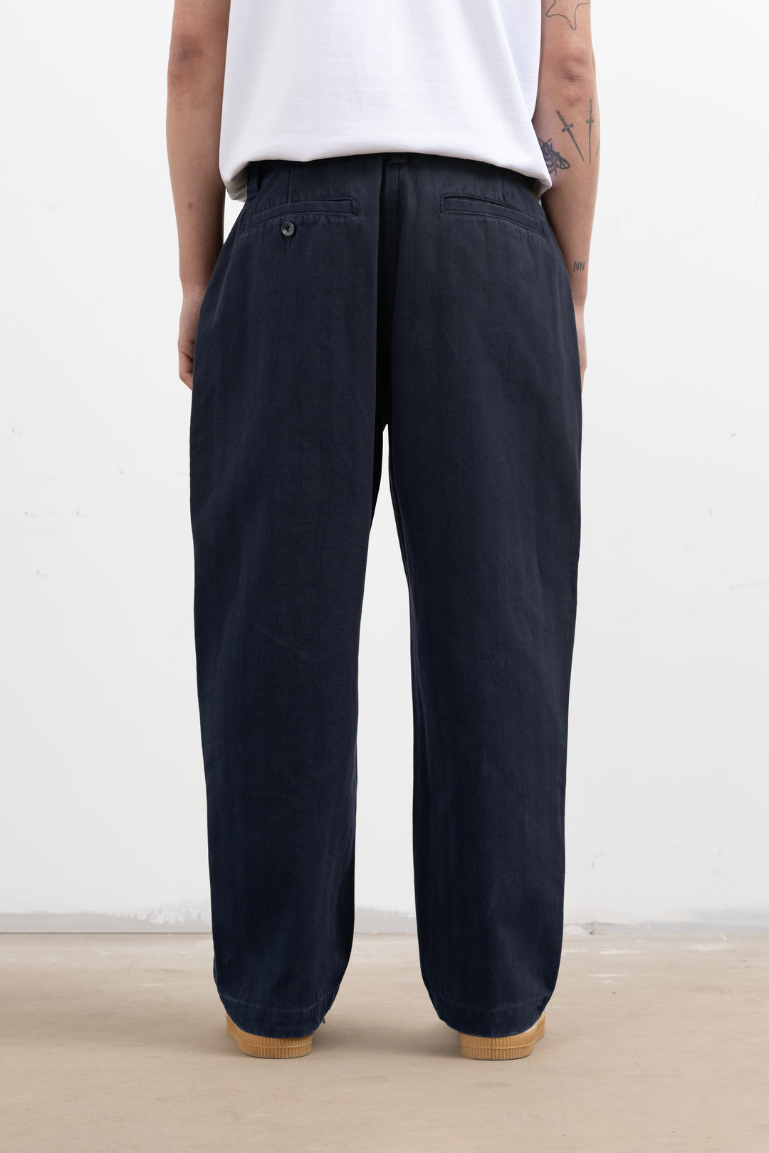 Blacksmith - Herringbone Work Pants - Navy