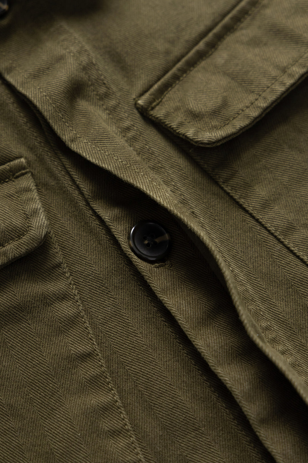 Blacksmith - Herringbone Jungle Jacket - Olive