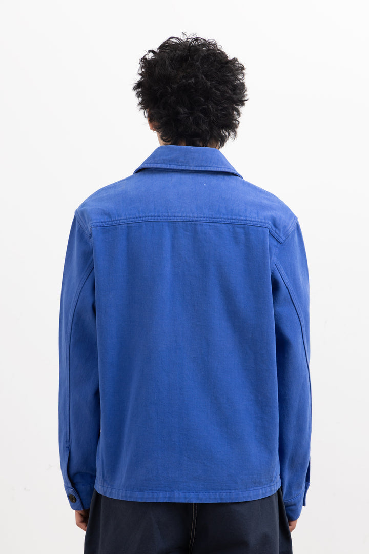 Blacksmith - Four Pocket Work Jacket - French Blue