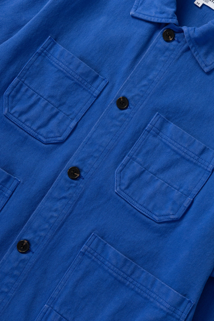 Blacksmith - Four Pocket Work Jacket - French Blue
