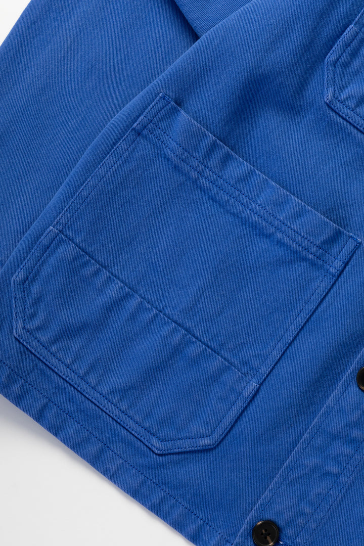 Blacksmith - Four Pocket Work Jacket - French Blue