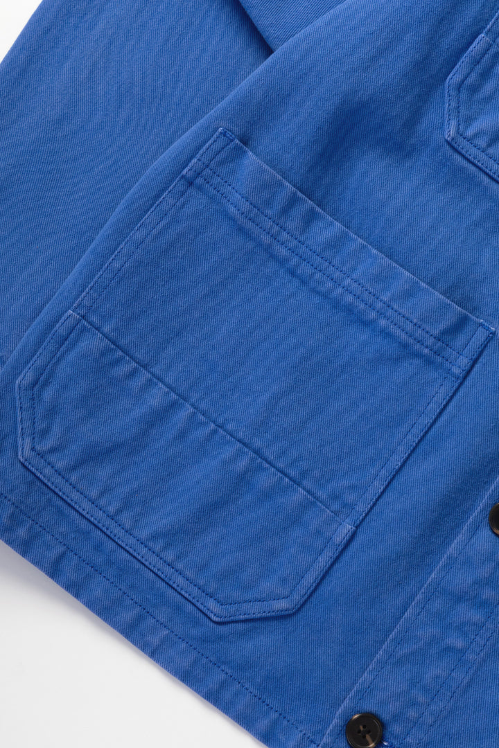 Blacksmith - Four Pocket Work Jacket - French Blue