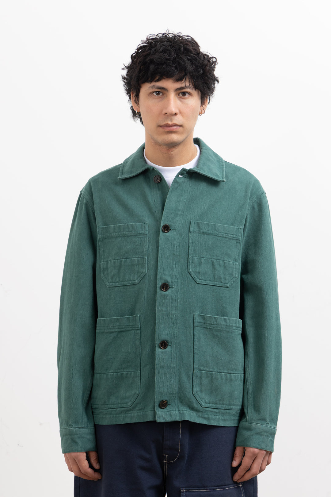 Blacksmith - Four Pocket Work Jacket - Evergreen