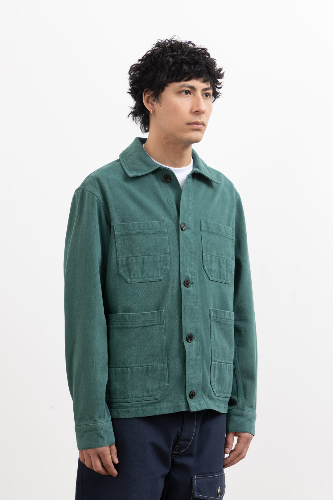 Blacksmith - Four Pocket Work Jacket - Evergreen