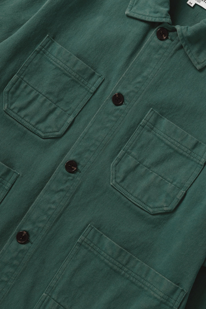 Blacksmith - Four Pocket Work Jacket - Evergreen