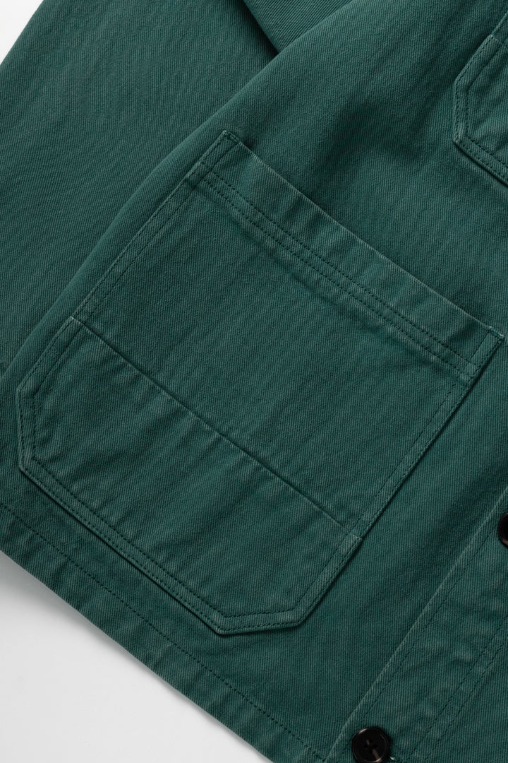 Blacksmith - Four Pocket Work Jacket - Evergreen