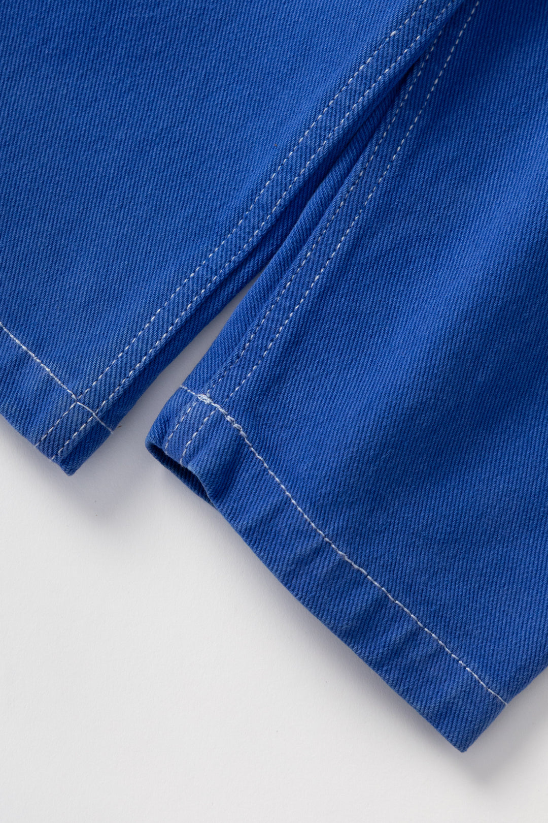 Blacksmith - Twill Two Button Popover - French Blue