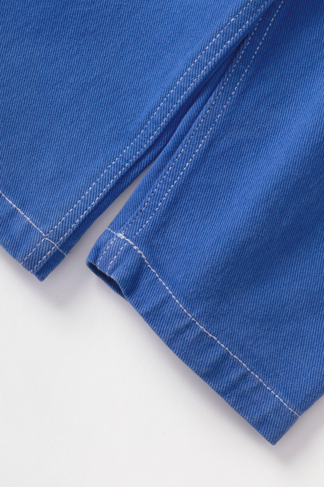 Blacksmith - Twill Two Button Popover - French Blue