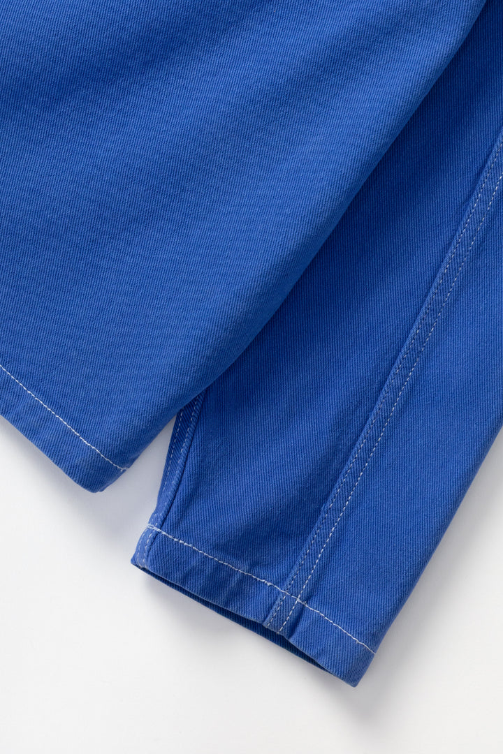 Blacksmith - Twill Two Button Popover - French Blue