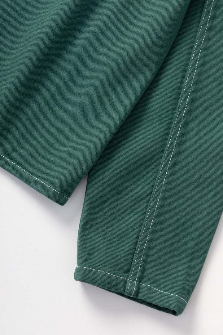 Blacksmith - Twill Two Button Popover - Evergreen