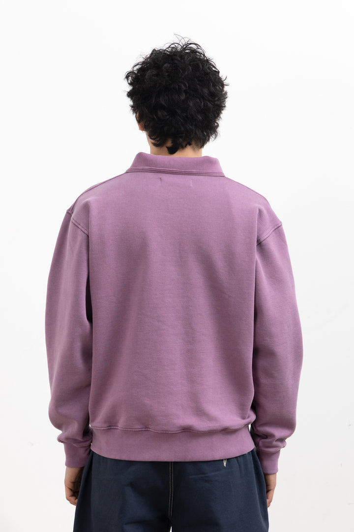 Blacksmith - Two Button Washed Rugby - Purple