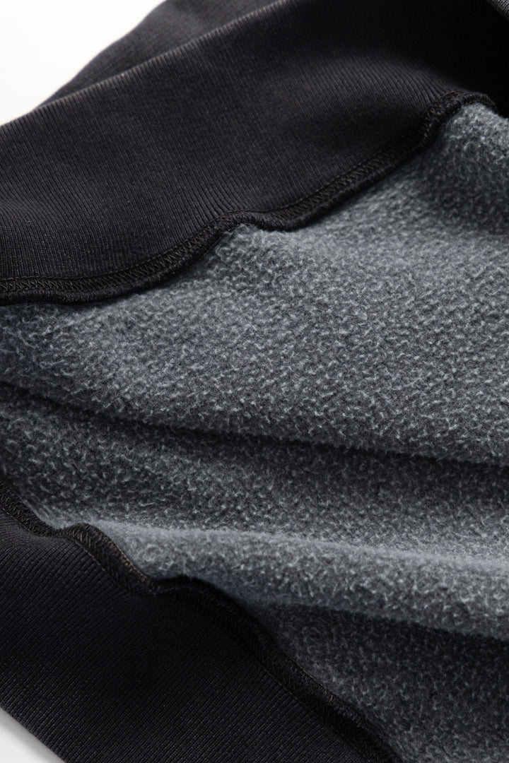 Blacksmith - Two Button Washed Rugby - Black