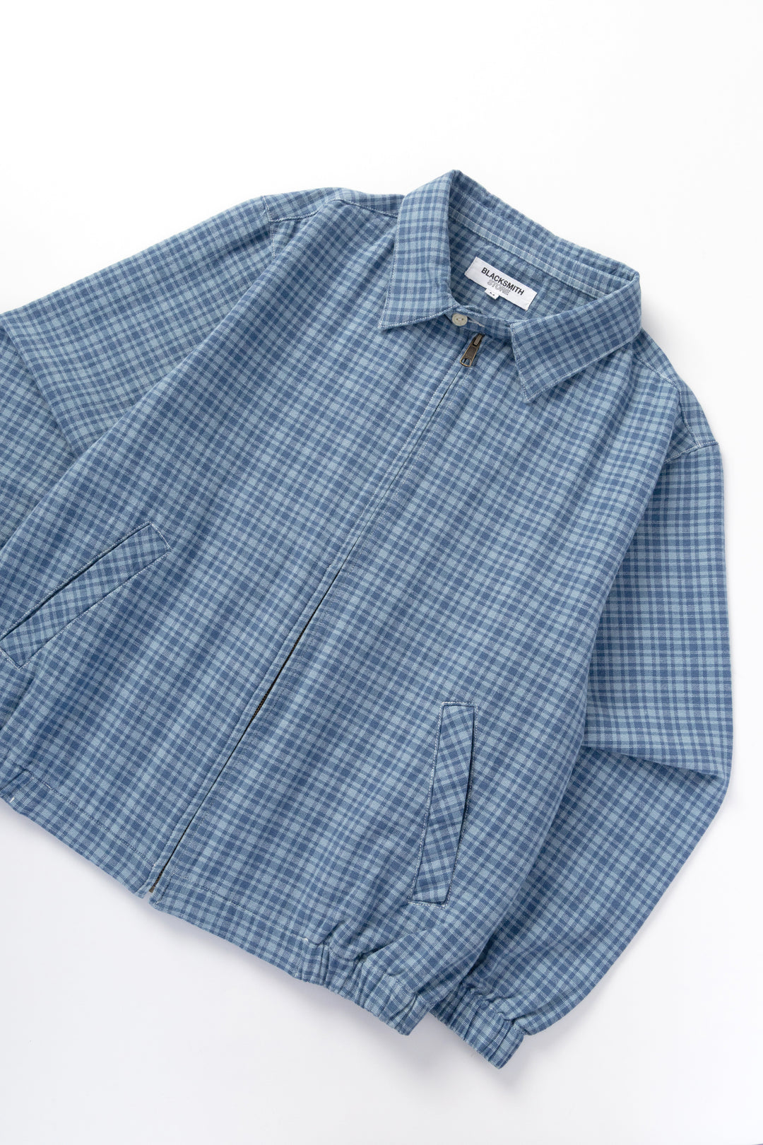 Blacksmith - Sports Harrington - Blue Check