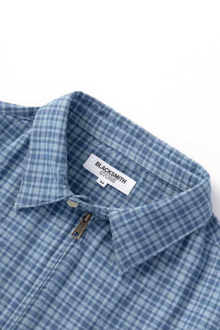 Blacksmith - Sports Harrington - Blue Check