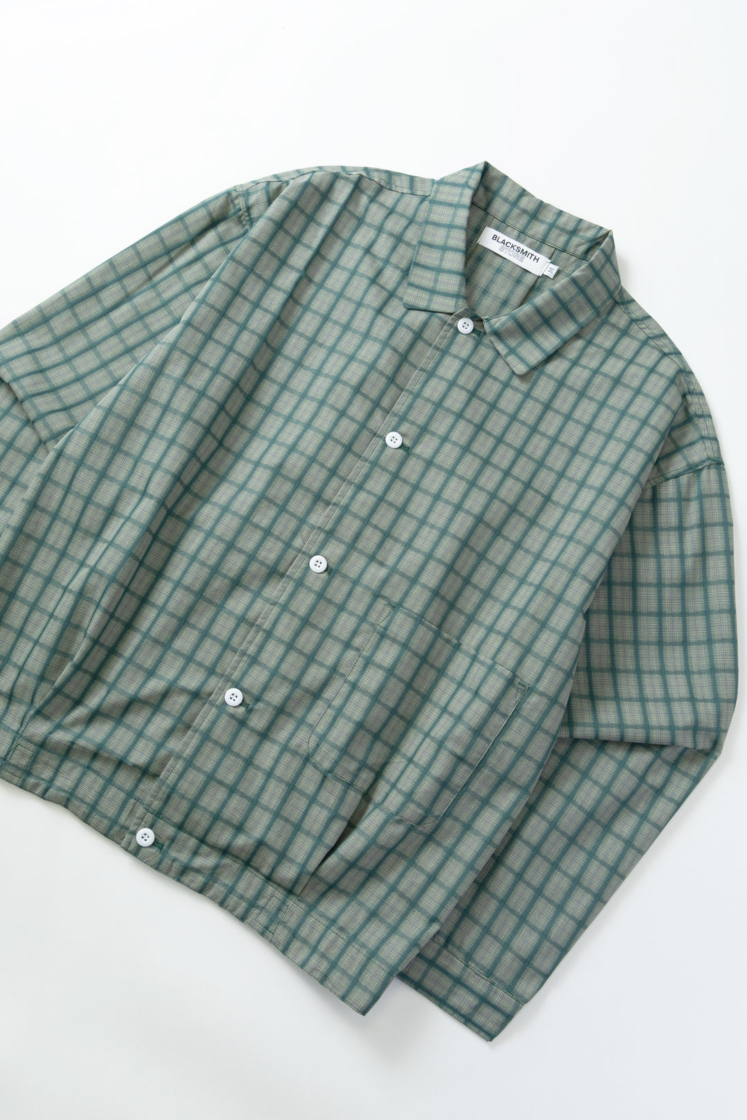 Blacksmith - 50's Blouson - Green Check