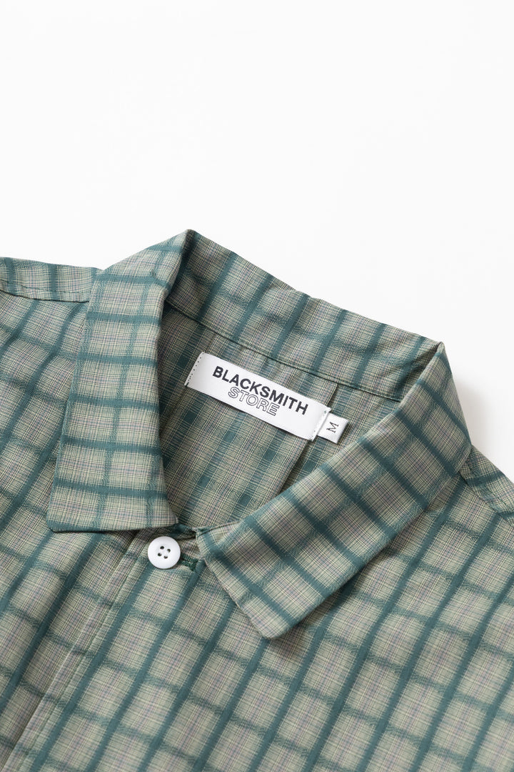 Blacksmith - 50's Blouson - Green Check