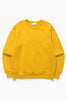 Power Goods - Loopback Crewneck - Sunflower