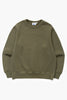 Power Goods - Loopback Crewneck - Olive