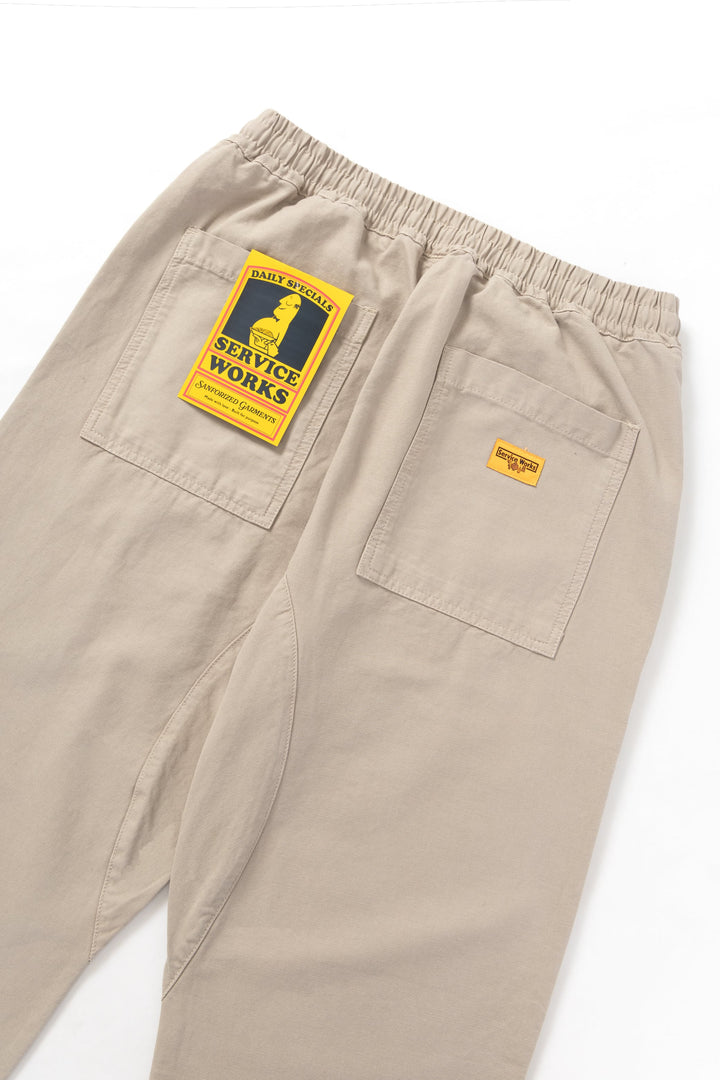 Service Works - Classic Chef Pants - Stone