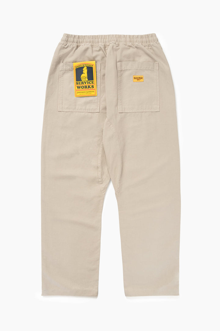 Service Works - Classic Chef Pants - Stone