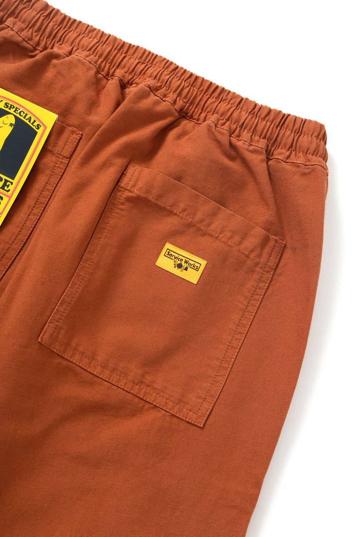 Service Works - Classic Chef Pants - Terracotta