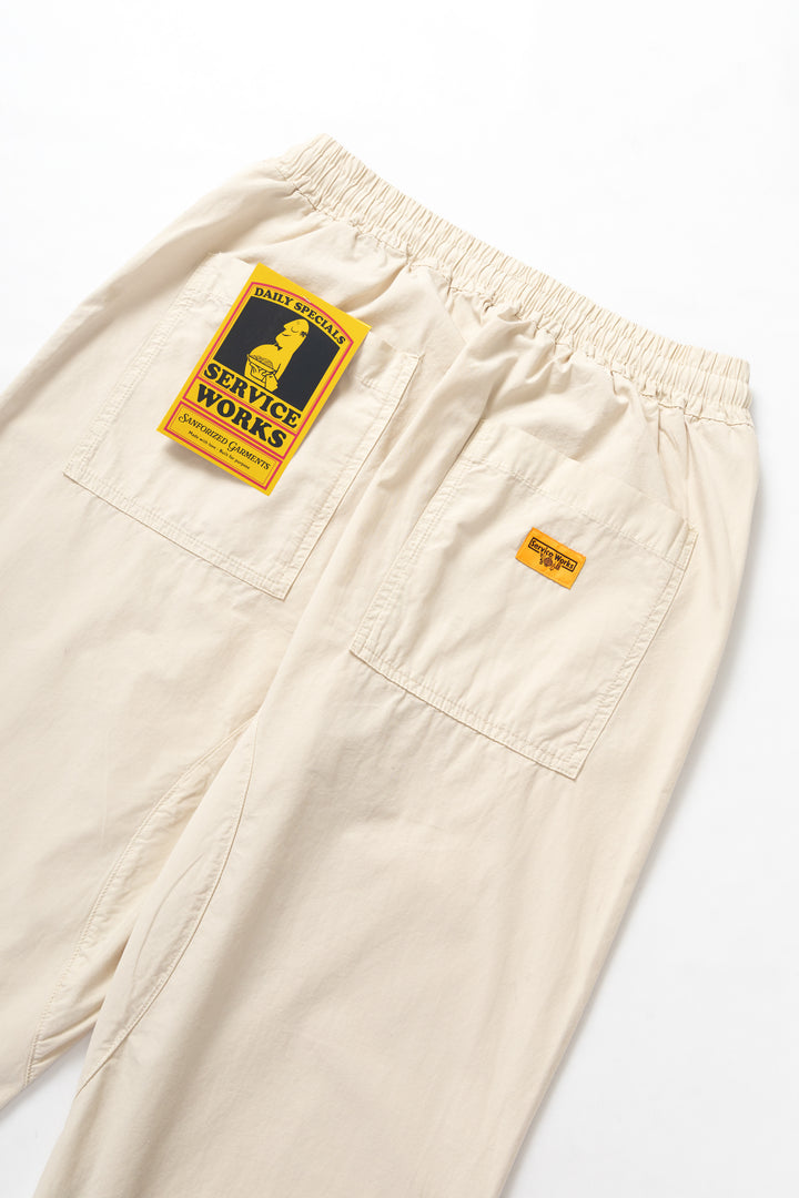 Service Works - Poplin Chef Pants - White Oak