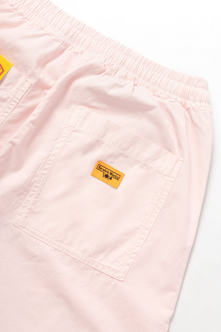 Service Works - Poplin Chef Shorts - Dusty Pink