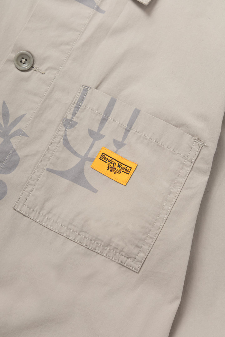 Service Works - Nourish Printed Chore Shirt - Stone