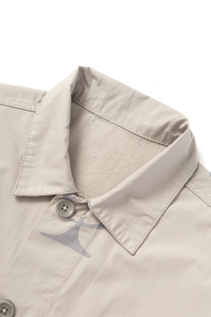 Service Works - Nourish Printed Chore Shirt - Stone