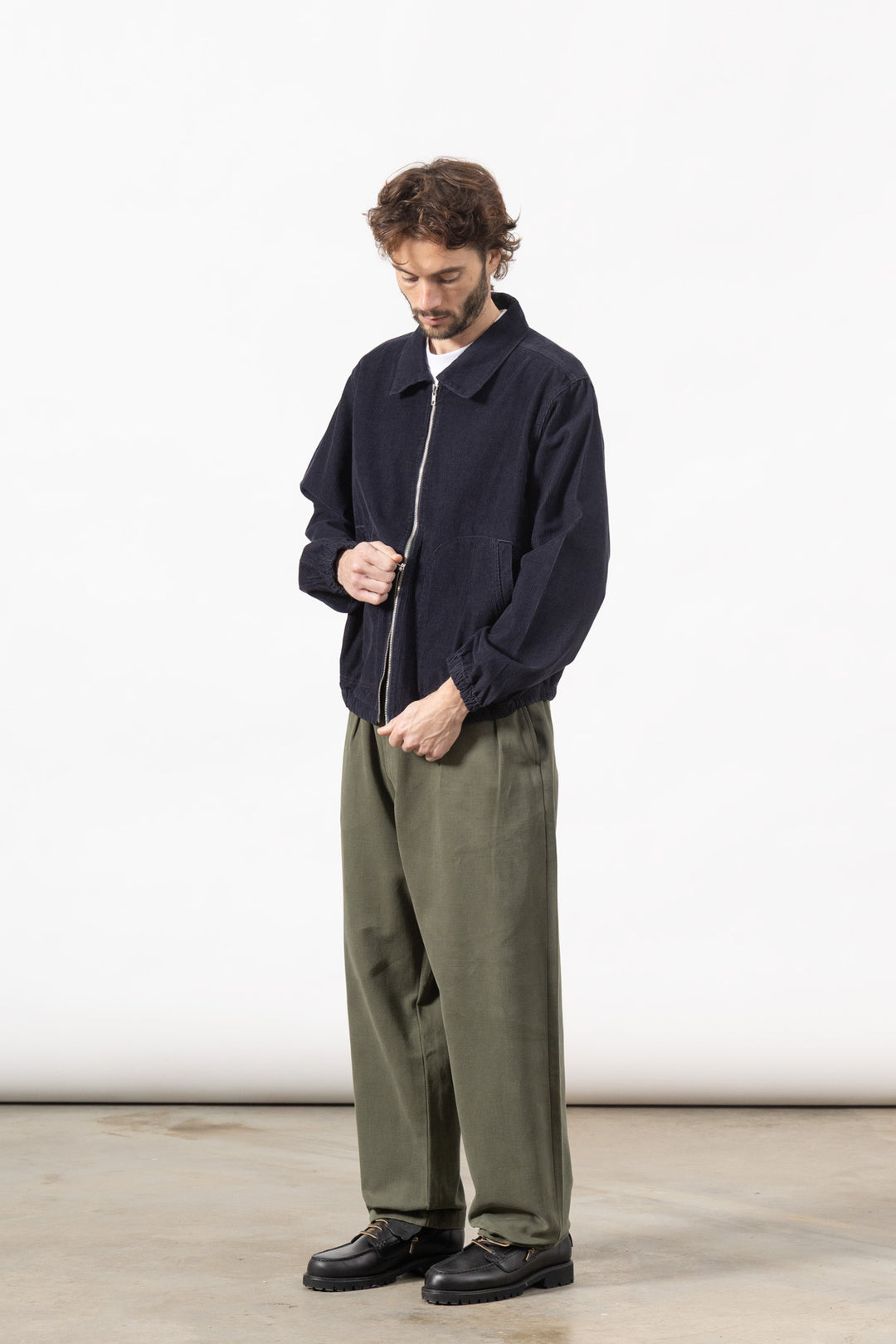 Service Works - Fine Cord Work Jacket - Navy