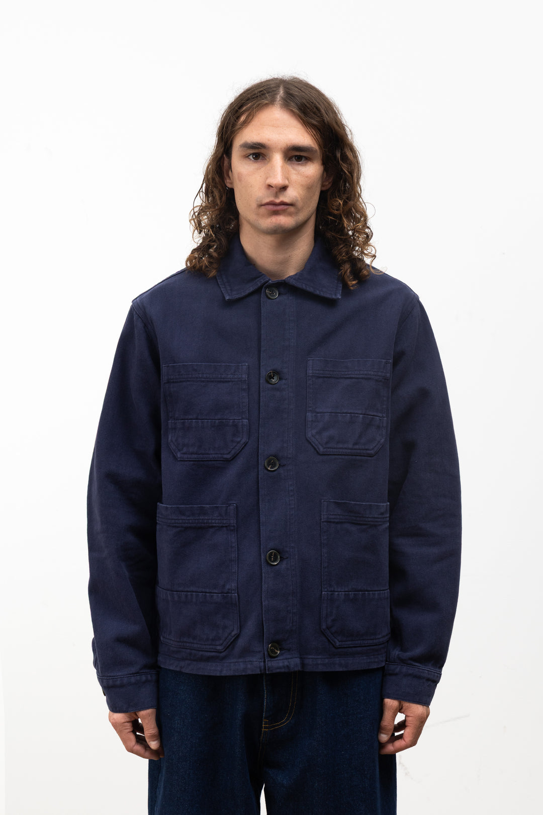 Blacksmith - Four Pocket Work Jacket - Navy