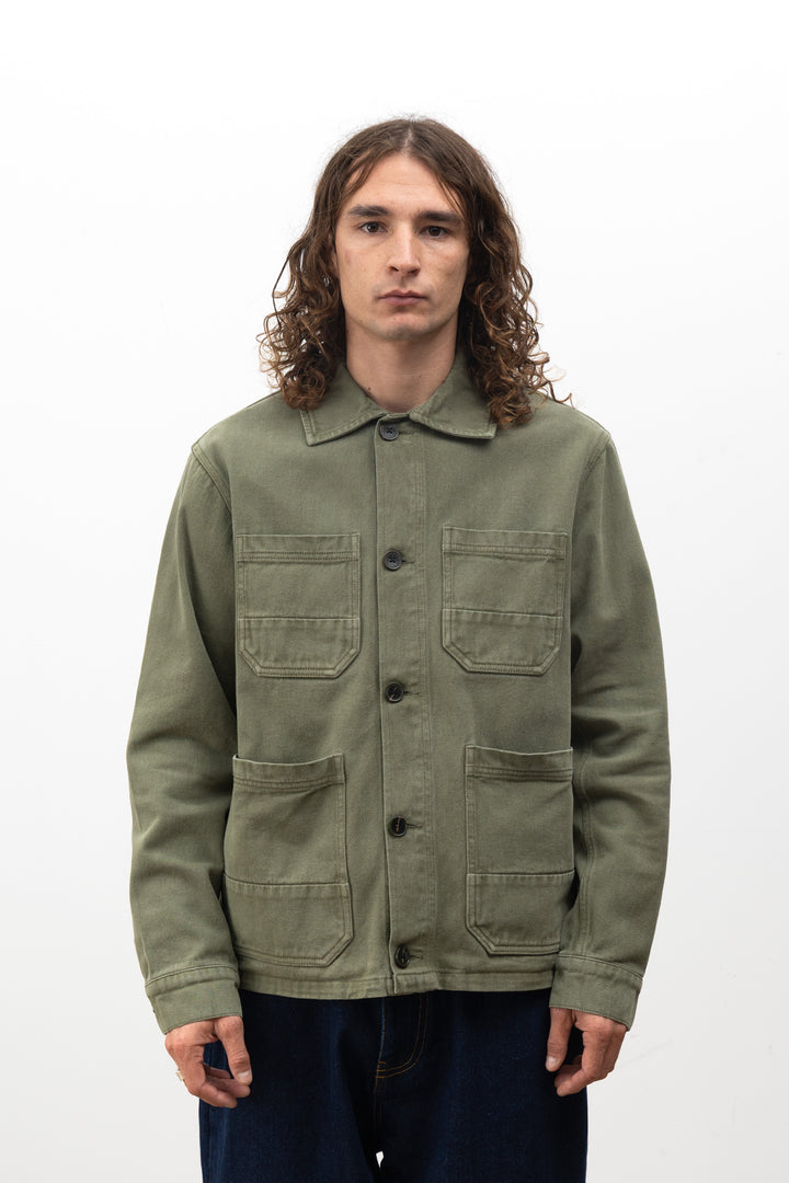 Blacksmith - Four Pocket Work Jacket - Olive