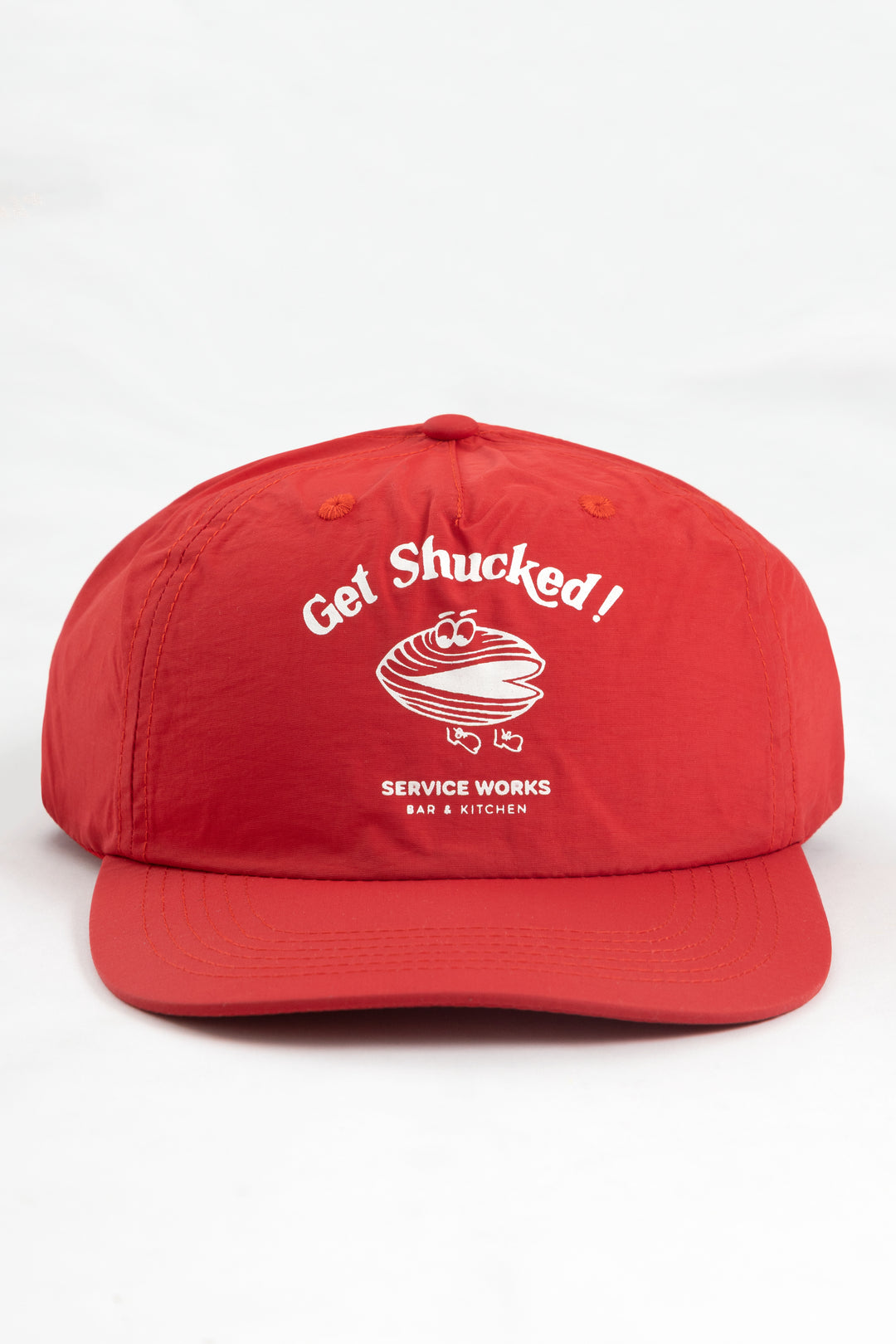 Service Works - Get Shucked Cap - Red