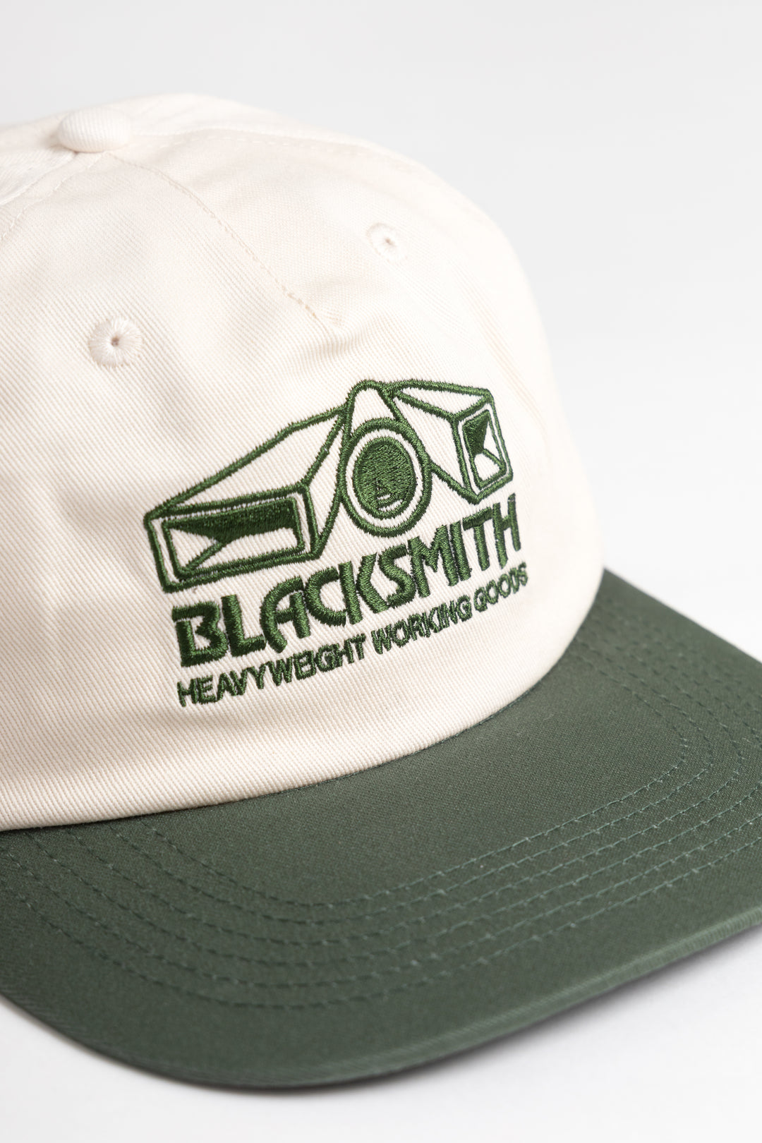 Blacksmith - Steels Cap - Off-White/Green