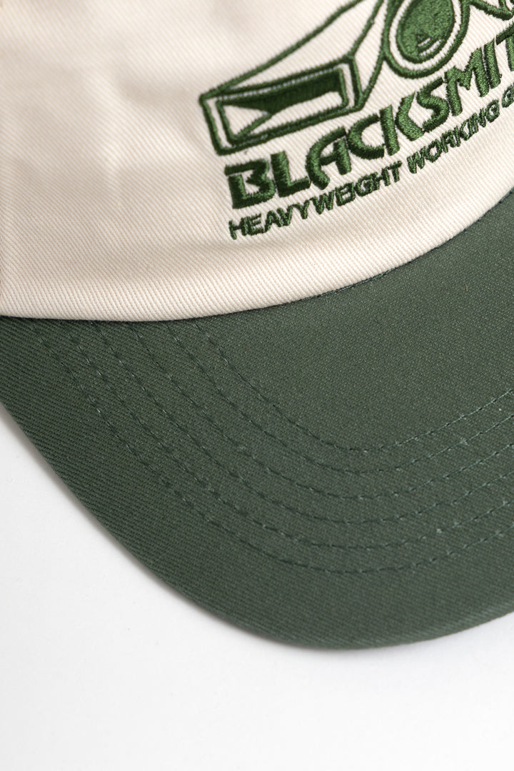 Blacksmith - Steels Cap - Off-White/Green