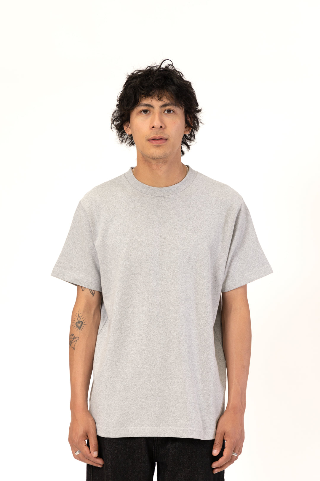 Power Goods - Super Weight T-Shirt - Heather Grey