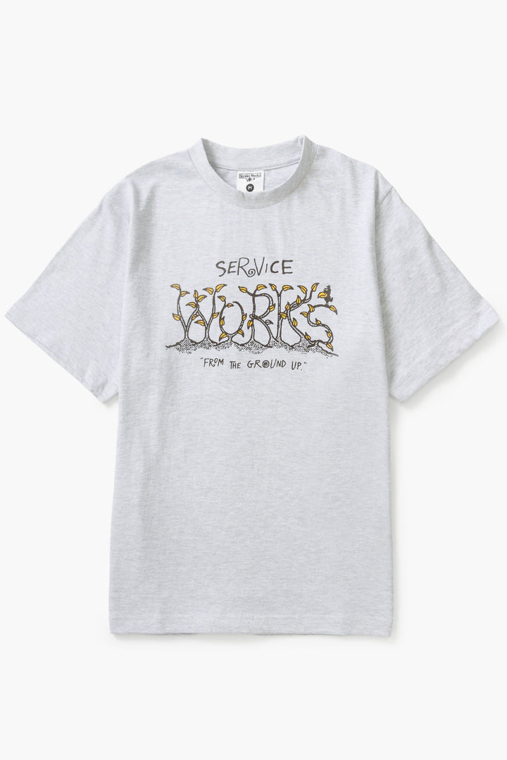 Service Works -  Ground Up Tee - Ash