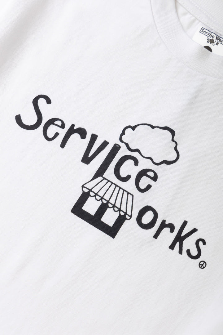 Service Works -  Kiosk Tee - White