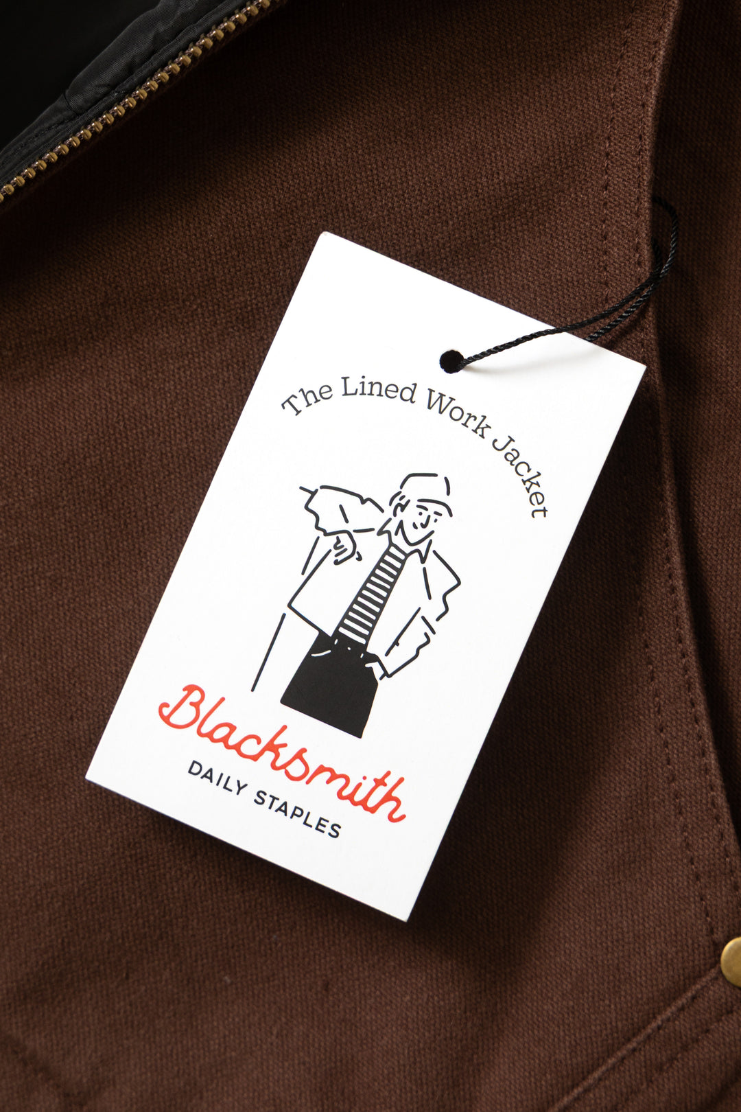 Blacksmith - Lined Work Jacket - Brown