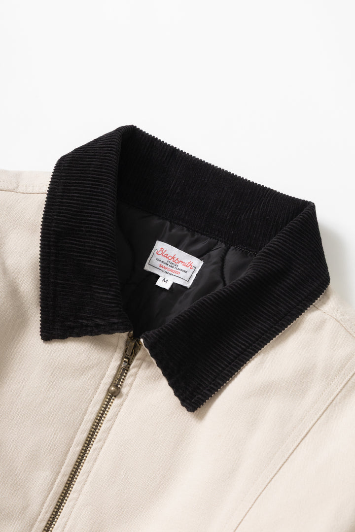 Blacksmith - Lined Work Jacket - Ecru