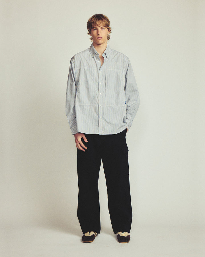 Larriet - Grant Shirt - Sky Stripe