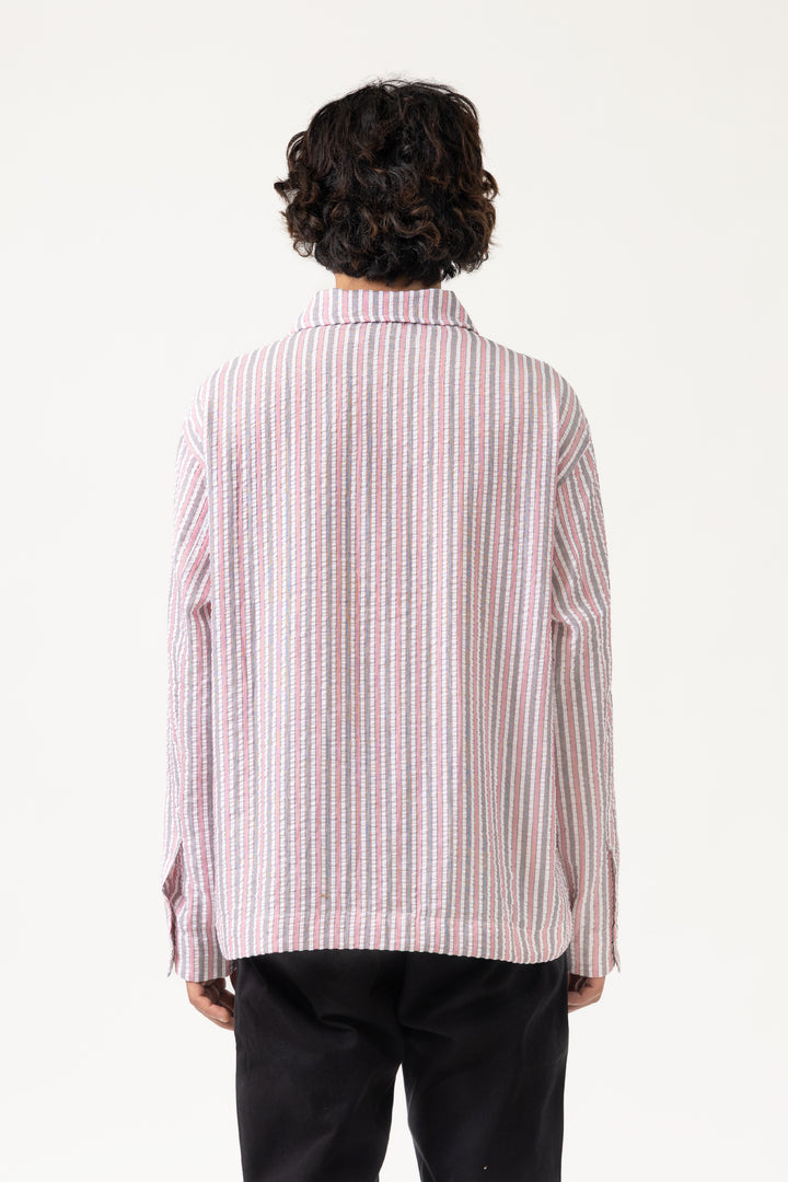 Blacksmith - Striped Military Popover - Red