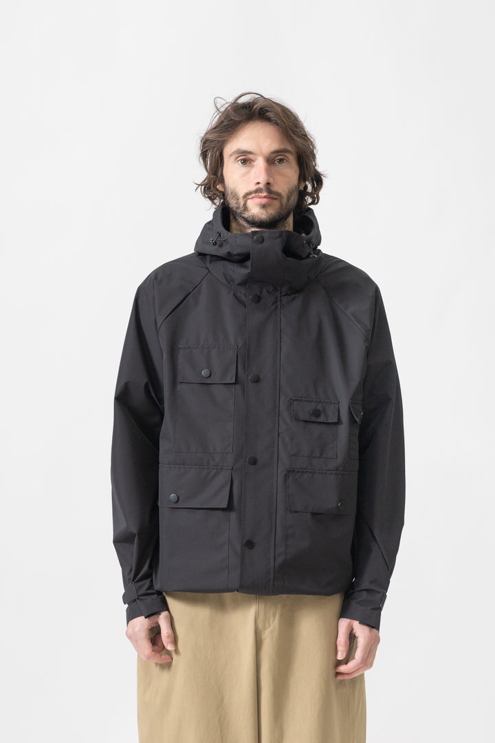 Blacksmith - Multi Pocket Shell Jacket - Black