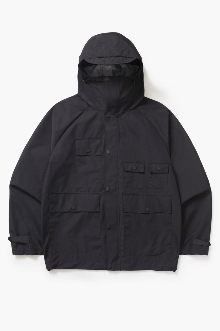 Blacksmith - Multi Pocket Shell Jacket - Black