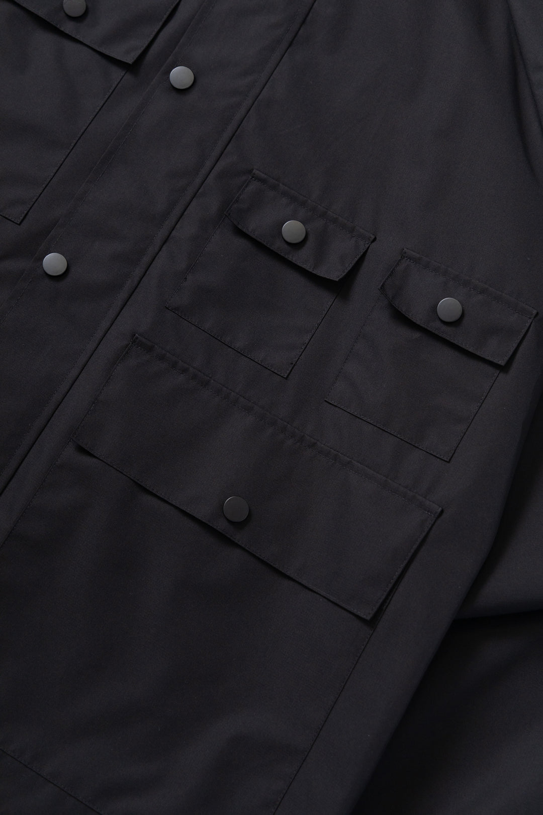 Blacksmith - Multi Pocket Shell Jacket - Black