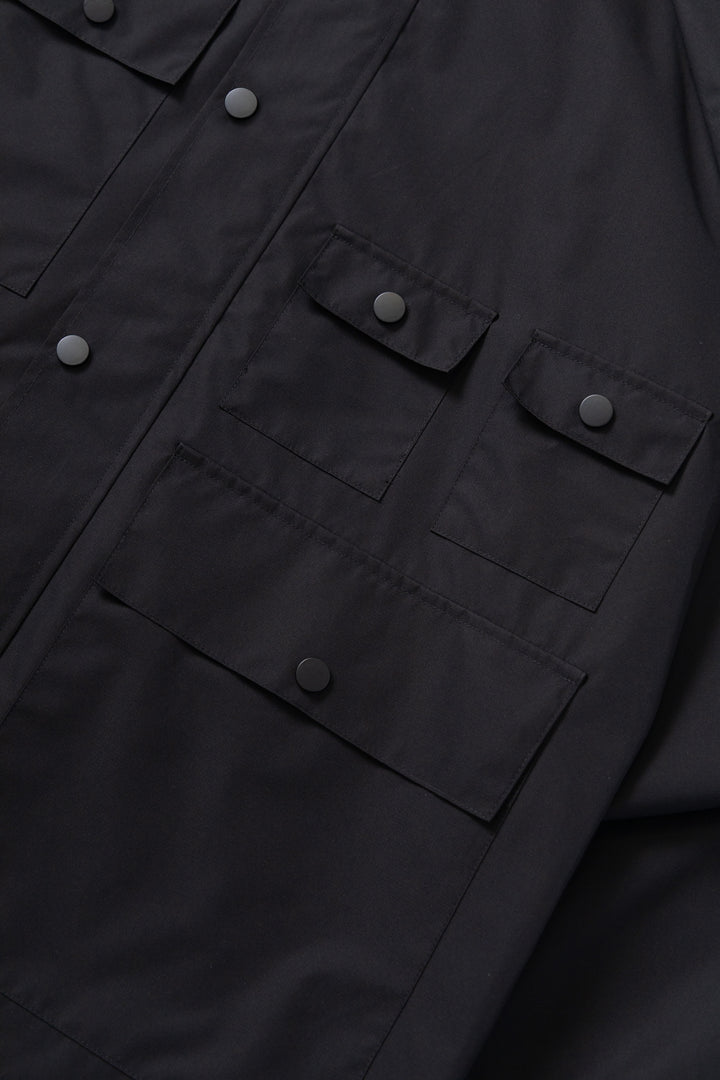 Blacksmith - Multi Pocket Shell Jacket - Black