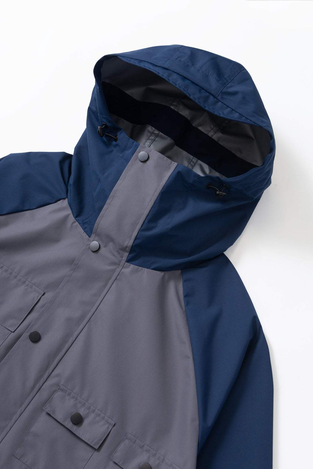 Blacksmith - Multi Pocket Shell Jacket - Navy/Grey