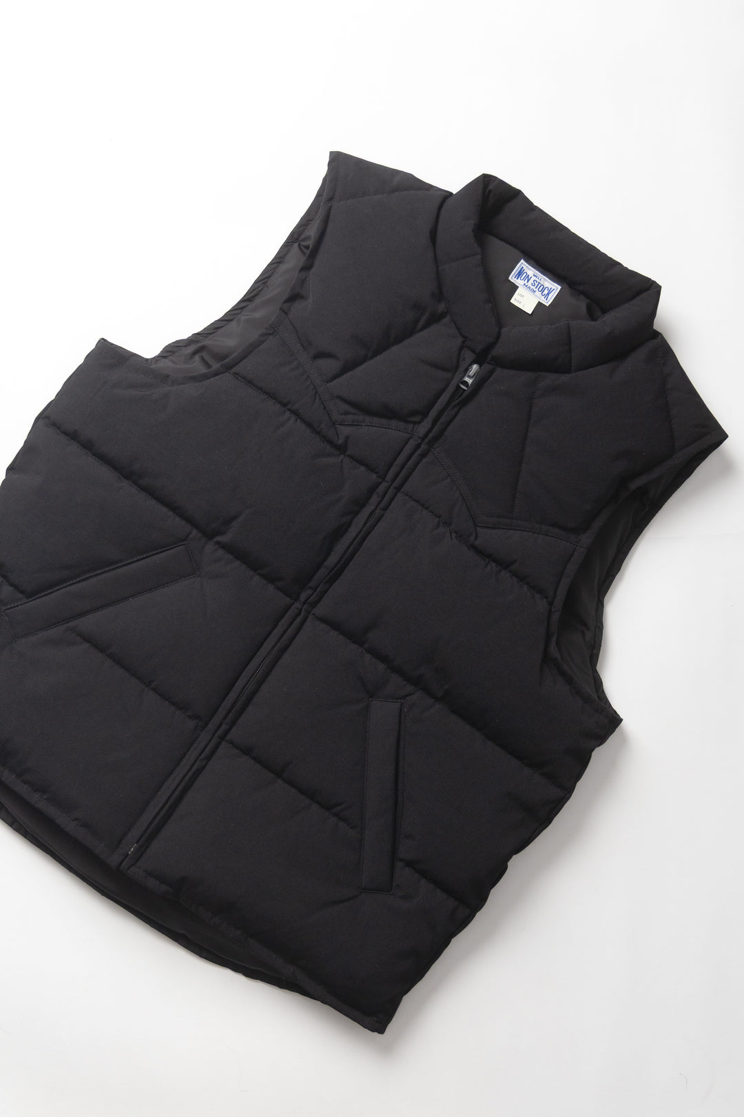 Non Stock MFG - Quilted Padded Vest - Black