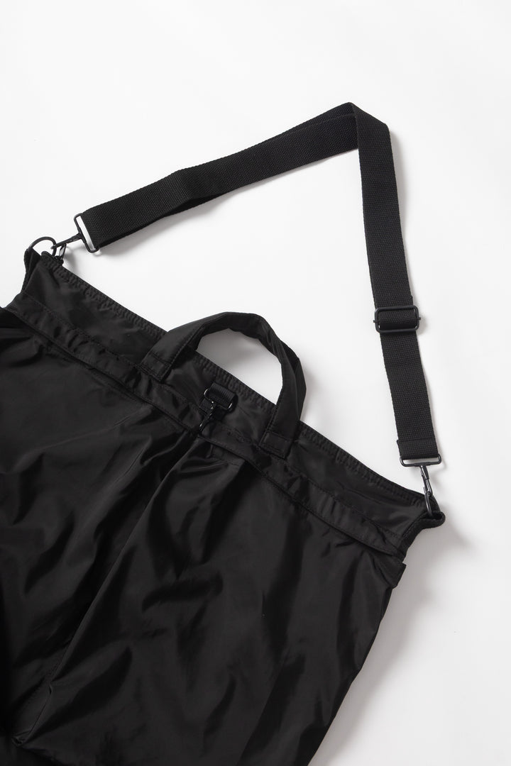 Non Stock MFG - Quilted Nylon Helmet Bag - Black