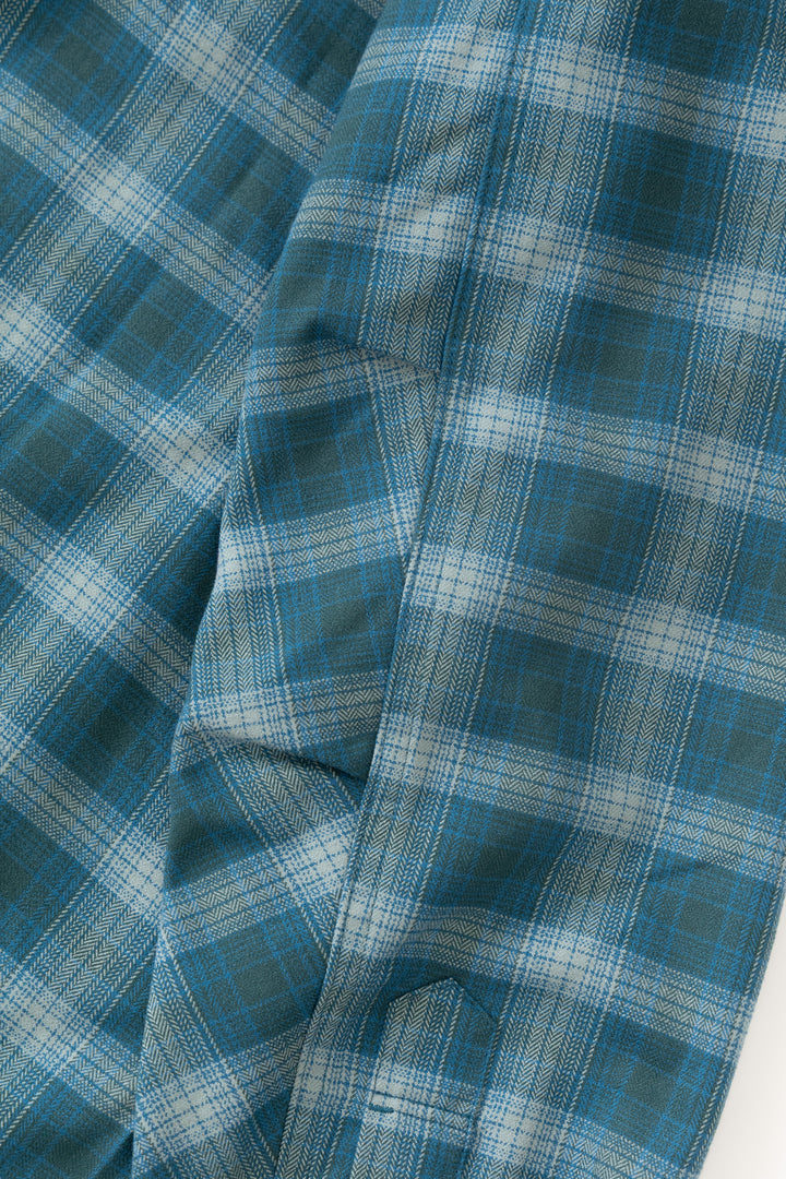 Nanga - Grid Tartan Camp Shirt - Green
